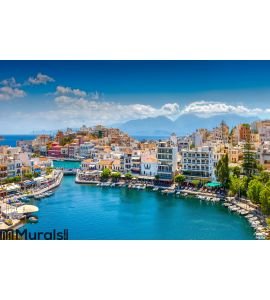 Agios Nikolaos, Crete, Greece Wall Mural Wall art Wall decor