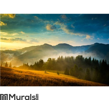 Amazing mountain landscape Wall Mural Wall art Wall decor