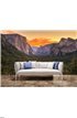 Breathtaking Yosemite national park at sunrise - dawn, California Wall Mural Wall Tapestry tapestries