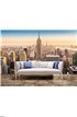 New York skyline on a sunny afternoon Wall Mural Wall Tapestry tapestries