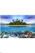 Tropical island of Maldives Wall Mural Wall art Wall decor