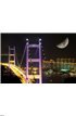 Night scenes of Tsing Ma Bridge Wall Mural Wall art Wall decor