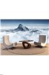 Mountain in the clouds Wall Mural Wall Tapestry tapestries