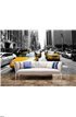 New York Taxi Wall Mural Wall Tapestry tapestries