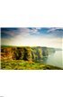 Cliffs Of Moher under cloudy sky, Ireland Wall Mural Wall art Wall decor