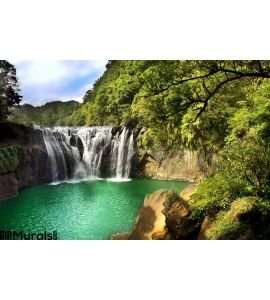 Waterfall Scenery Wall Mural Wall art Wall decor