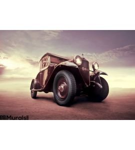 Vintage Car Wall Mural Wall art Wall decor