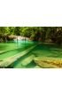 Erawan Waterfall Wall Mural Wall Tapestry tapestries