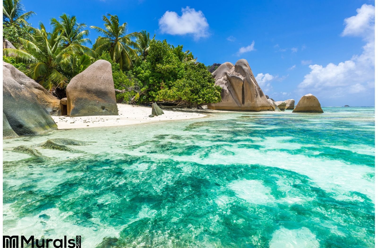 Anse Source d Argent - Beach on island La Digue in Seychelles ...