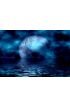 Blue Moon Water Wall Mural Wall Tapestry tapestries