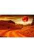 Blood Red Moon Wall Mural Wall Tapestry tapestries