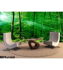 Lights Forest Wall Mural Wall Tapestry tapestries