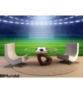 Soccer Stadium Wall Mural Wall Tapestry tapestries