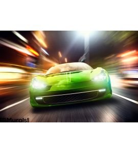 Racing Car Wall Mural