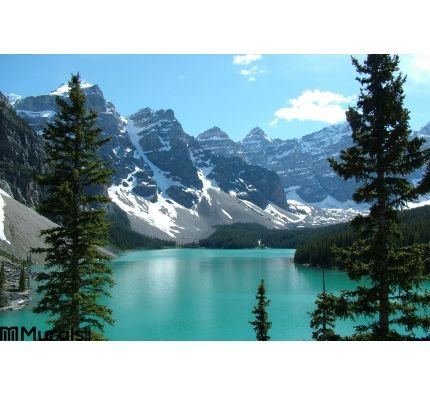 Rockies Moraine Lake 2 Wall Mural Wall Tapestry tapestries