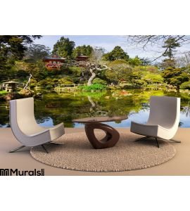 Japanese Tea Garden Wall Mural Wall art Wall decor