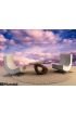 White Pink Puffy Clouds Blue Sky Wall Mural Wall Tapestry tapestries