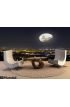 Moon Light Night City View Wall Mural Wall Tapestry tapestries