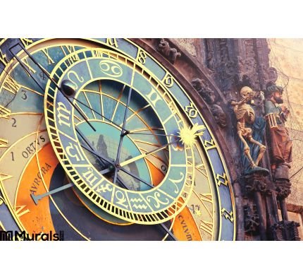 Astronomical Clock Prague Wall Mural Wall art Wall decor