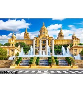National Museum Barcelona Wall Mural Wall Tapestry tapestries