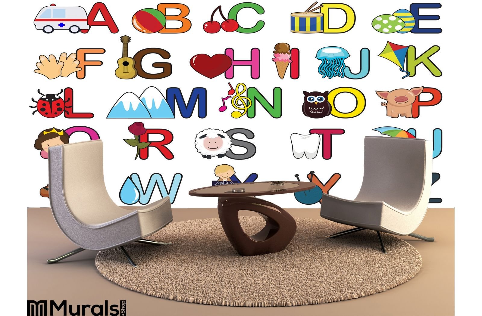 Printable Alphabet Word Wall Letters