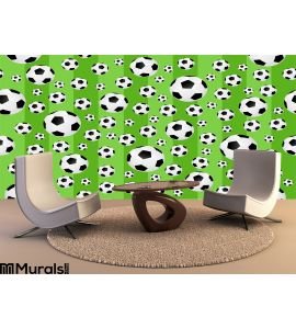 Football Seamless Background Cdr Format Wall Mural Wall art Wall decor