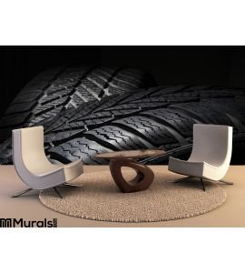 Winter Tires Wall Mural Wall art Wall decor