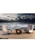 Ocean storm. Color, floating. Wall Mural Wall Tapestry tapestries