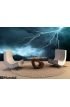 Lightning Wall Mural Wall Tapestry tapestries