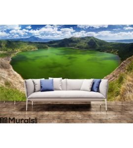 Taal volcano, Manila, Philippines Wall Mural Wall art Wall decor