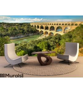 Pont du Gard, in France Wall Mural Wall art Wall decor