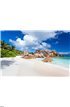 Coco beach in seychelles Wall Mural Wall Tapestry tapestries
