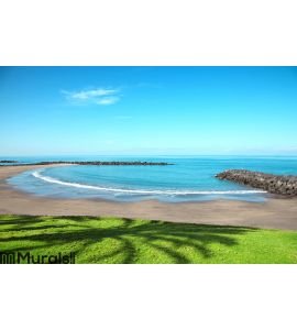Beach in Playa de las Americas, Tenerife Wall Mural Wall art Wall decor