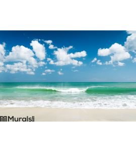 Gentle ocean waves Wall Mural Wall art Wall decor