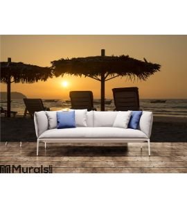 Ngapali Beach Sunset Wall Mural Wall art Wall decor