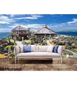 Rocky island Wall Mural Wall art Wall decor
